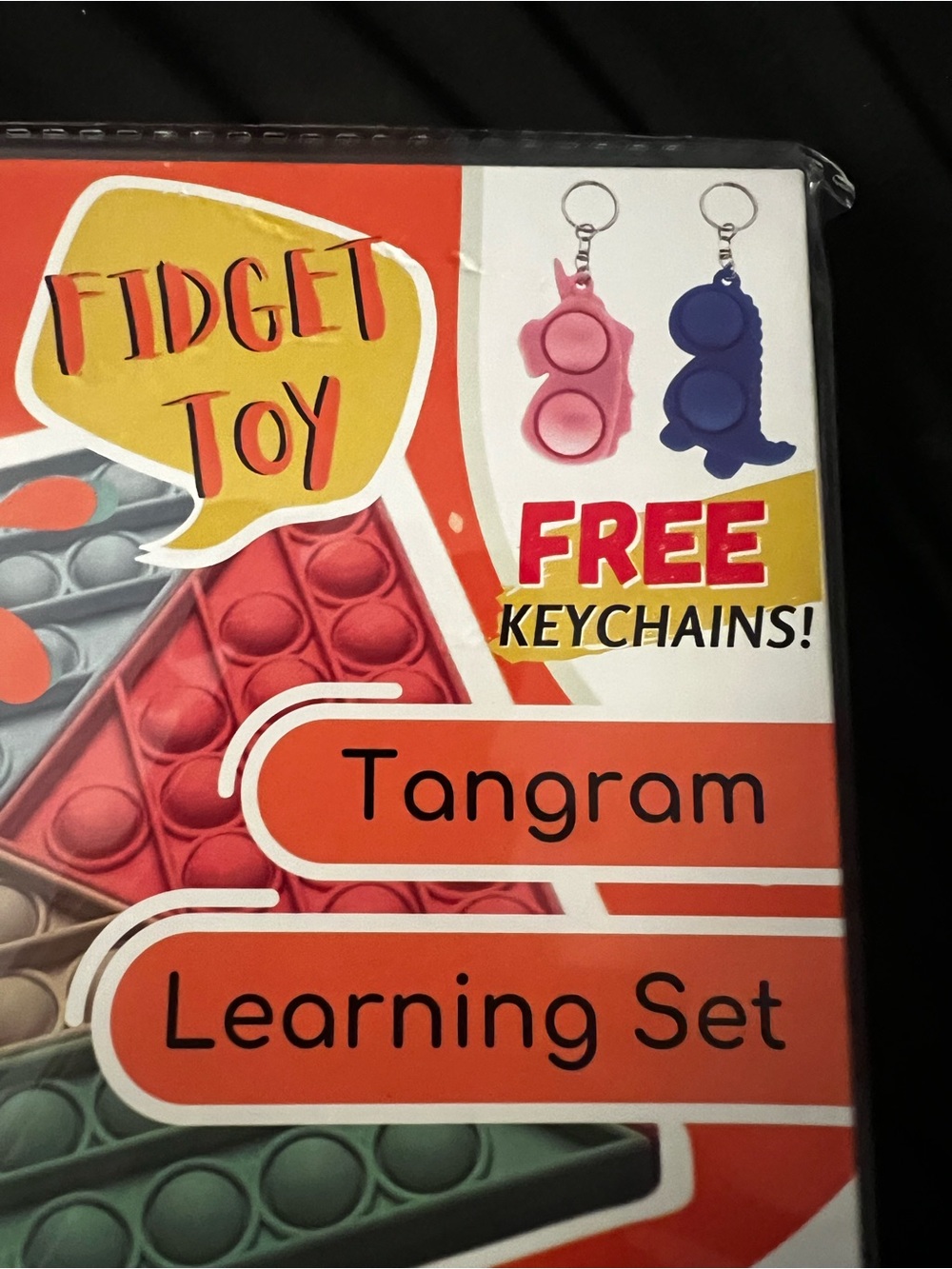 NIP - Tangram Learning Fidget Toy Set - Multicolor - Picture 3 of 3